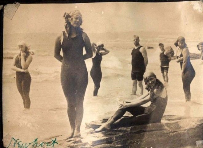 Американские гламурные пловчихи 1910х годов