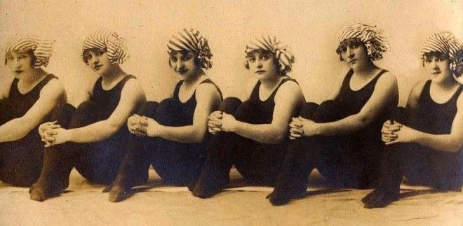 Американские гламурные пловчихи 1910х годов