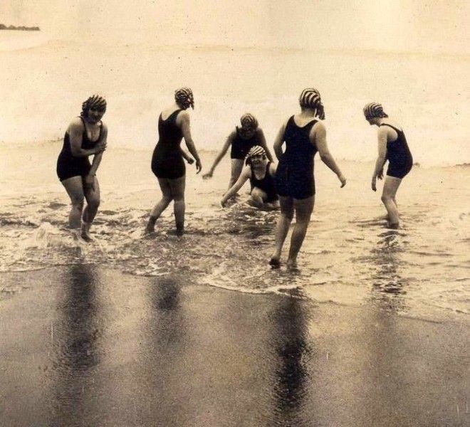 Американские гламурные пловчихи 1910х годов