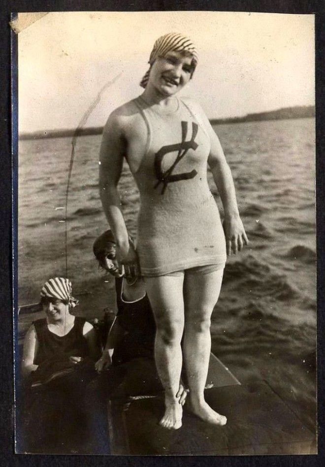 Американские гламурные пловчихи 1910х годов