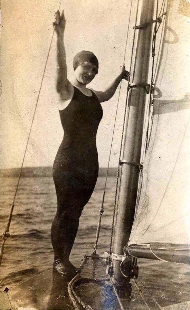 Американские гламурные пловчихи 1910х годов