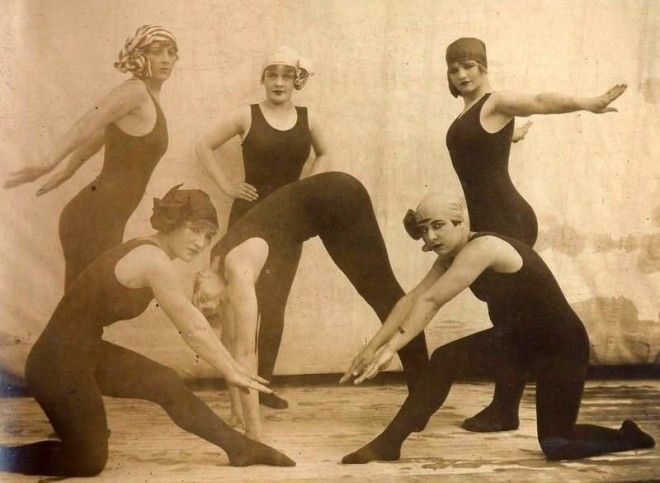Американские гламурные пловчихи 1910х годов