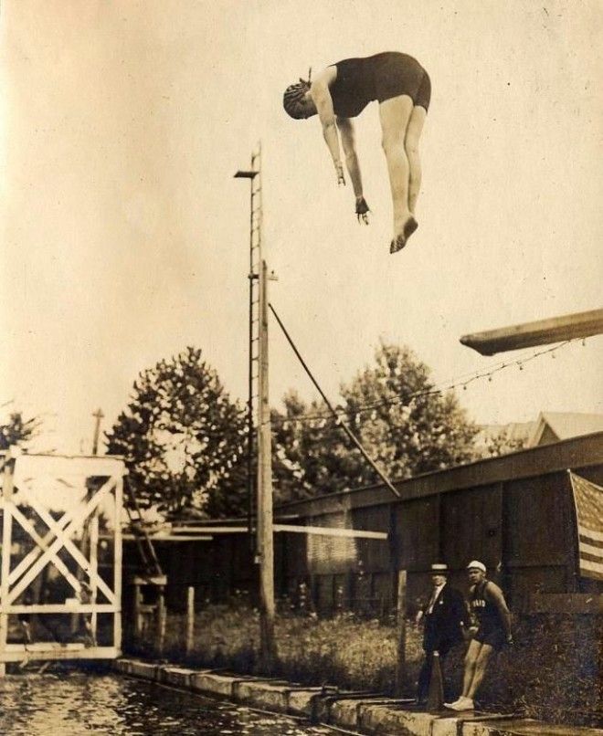 Американские гламурные пловчихи 1910х годов