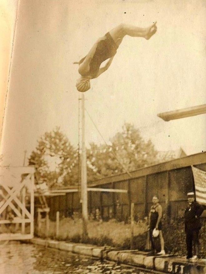 Американские гламурные пловчихи 1910х годов
