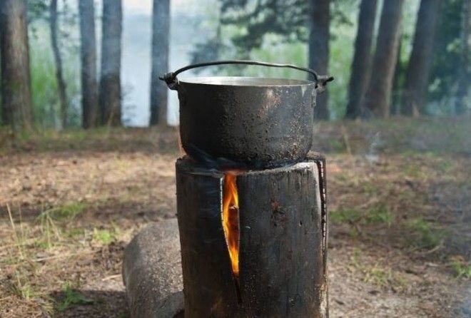 Учимся делать отменный костер.