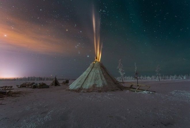 И несмотря на дикие холода, там безумно красиво!