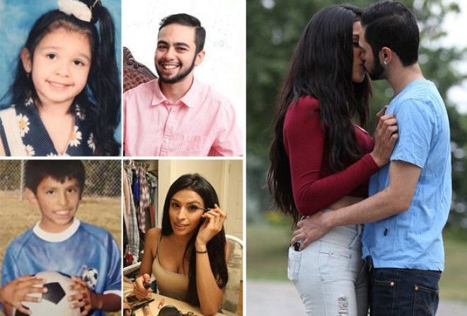  Уникальная парочка влюбленных